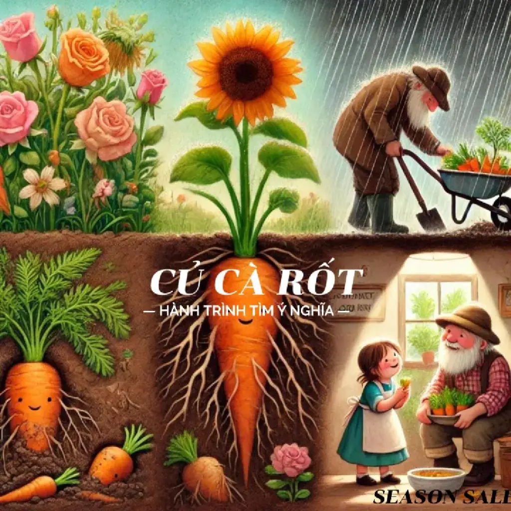 Củ cà rốt và hành trình tìm ý nghĩa